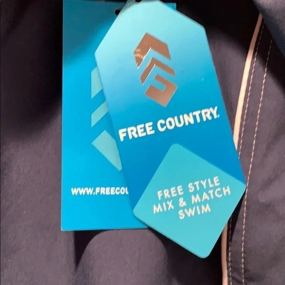 Free Country Swim Board Shorts Swimsuit Bottom Women’s 2XL NWT - Picture 9 of 10